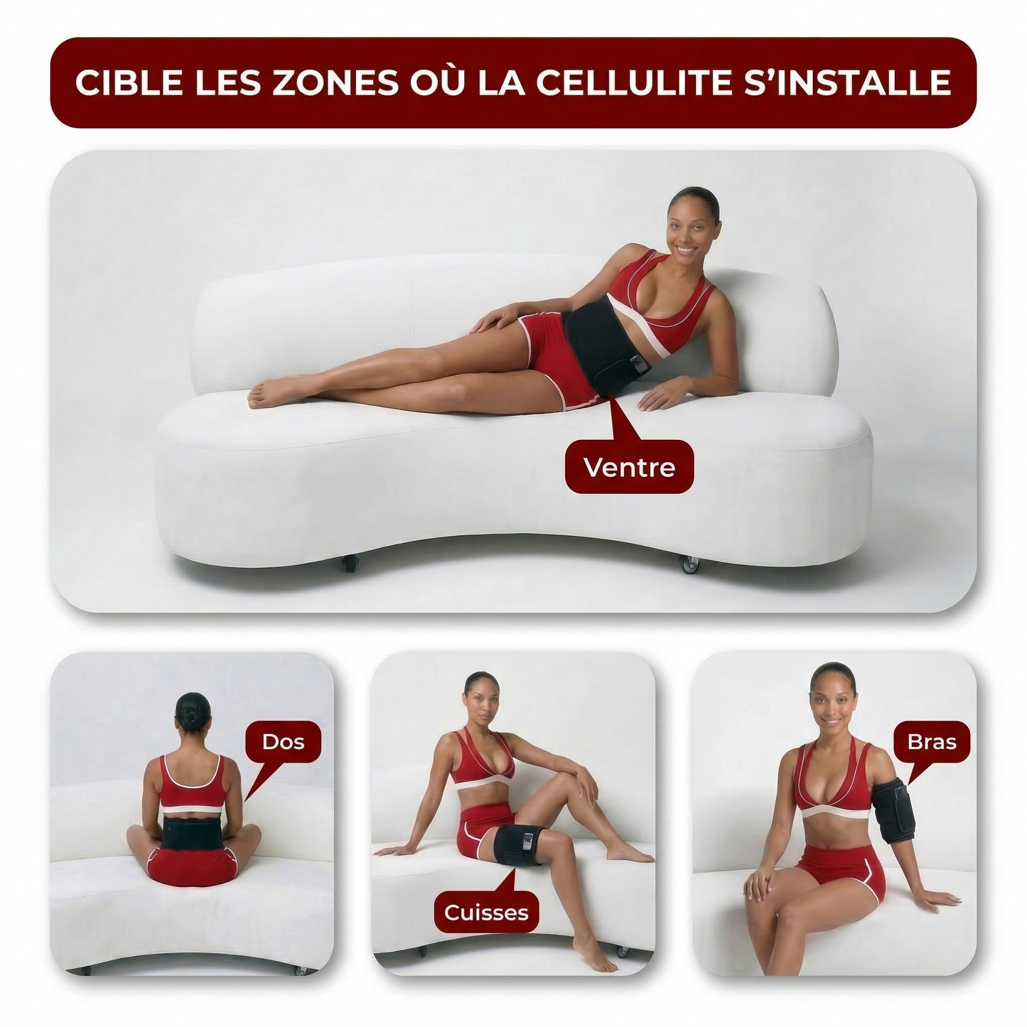 RedBurn pro – Ceinture de luminothérapie