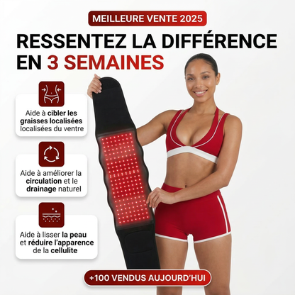 RedBurn pro – Ceinture de luminothérapie