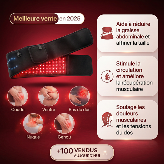 RedBurn pro – Ceinture de luminothérapie